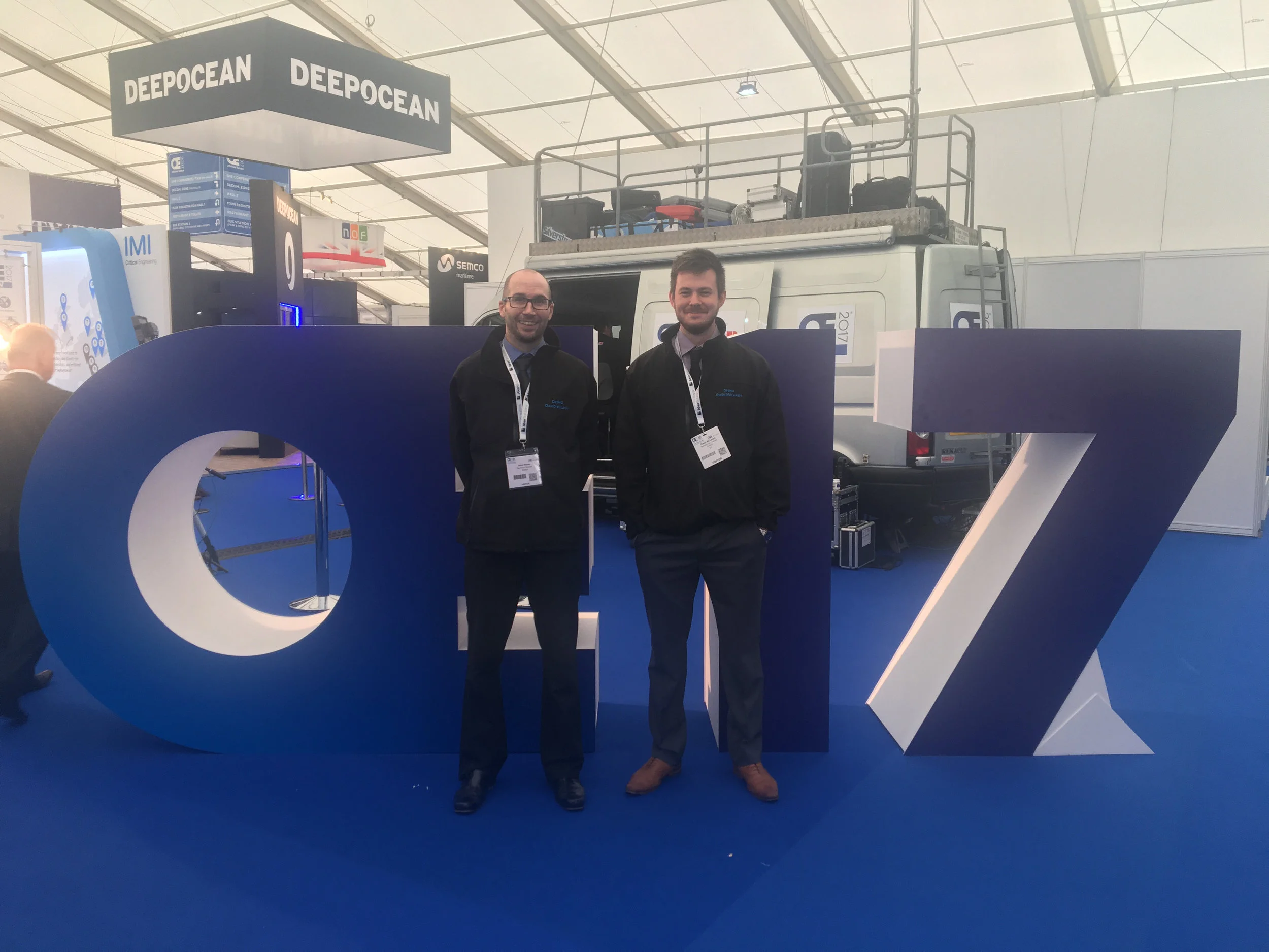 Owen and David at Offshore Europe 2017