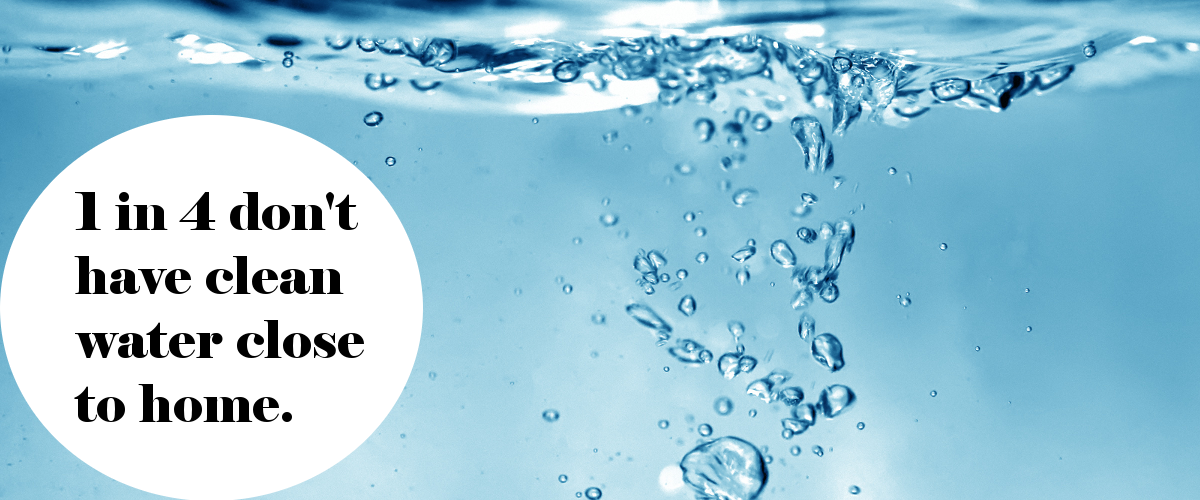 Help needed to provide clean water across the globe