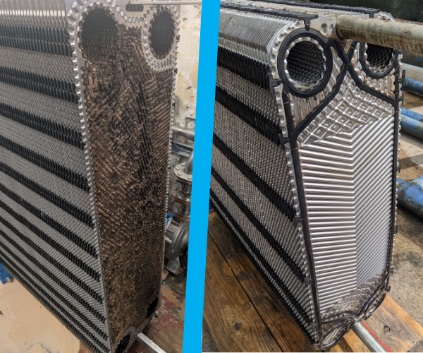 Heat exchanger cleaning picutre